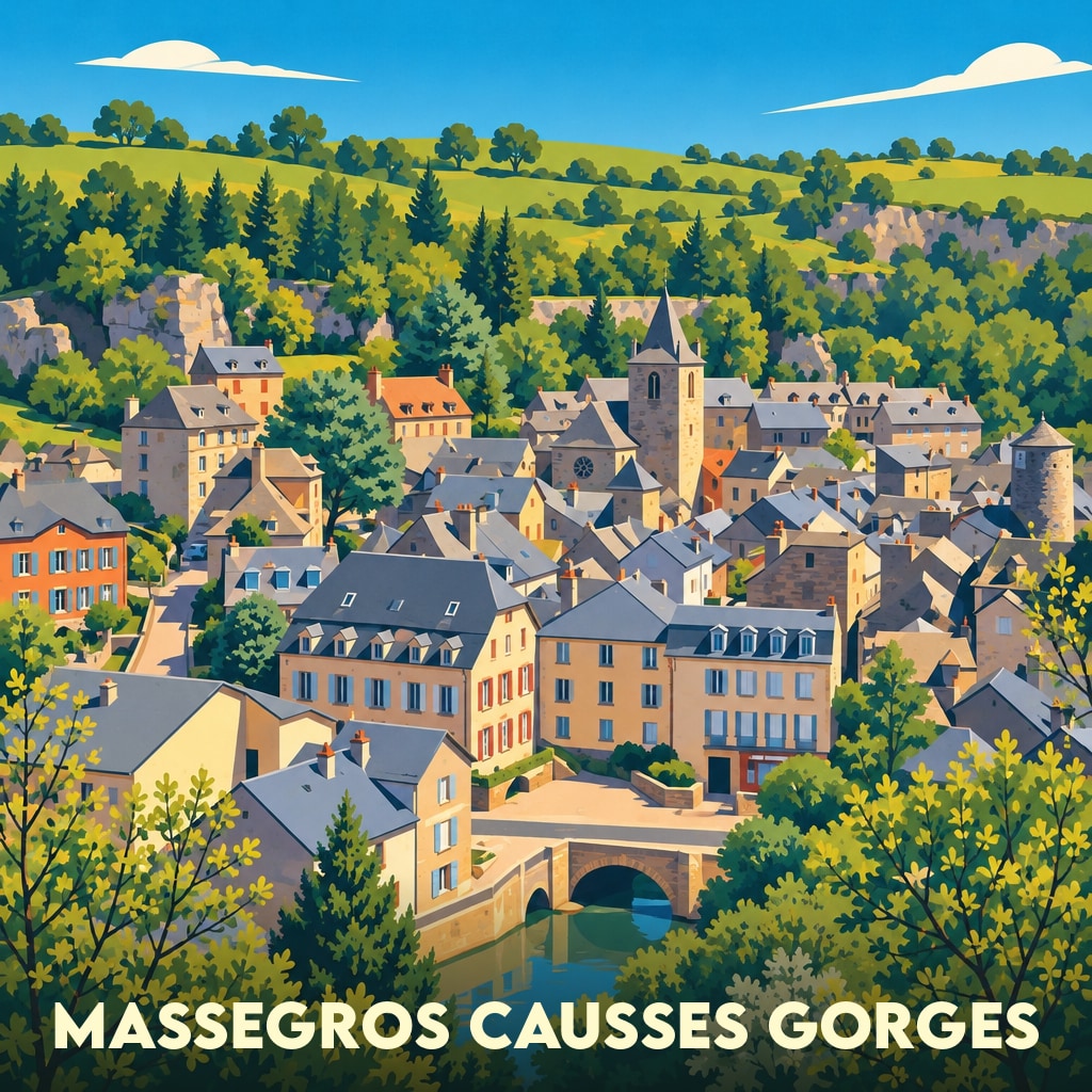 Massegros Causses Gorges
