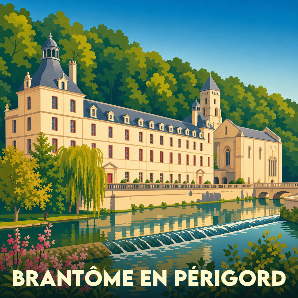 Brantôme en Périgord