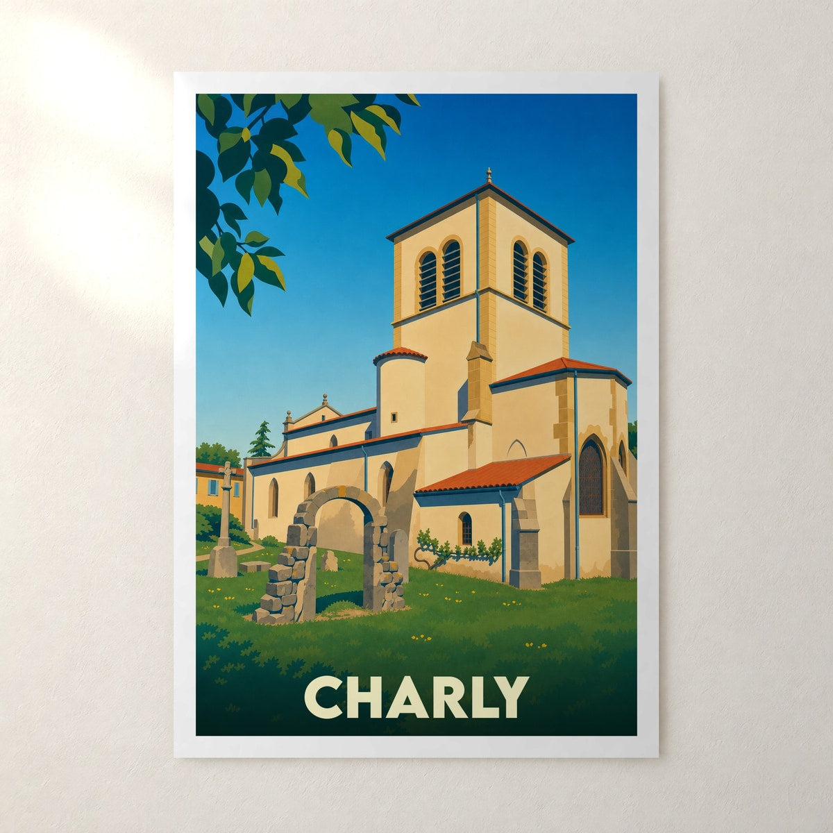Affiche Charly – sans cadre, accrochée au mur