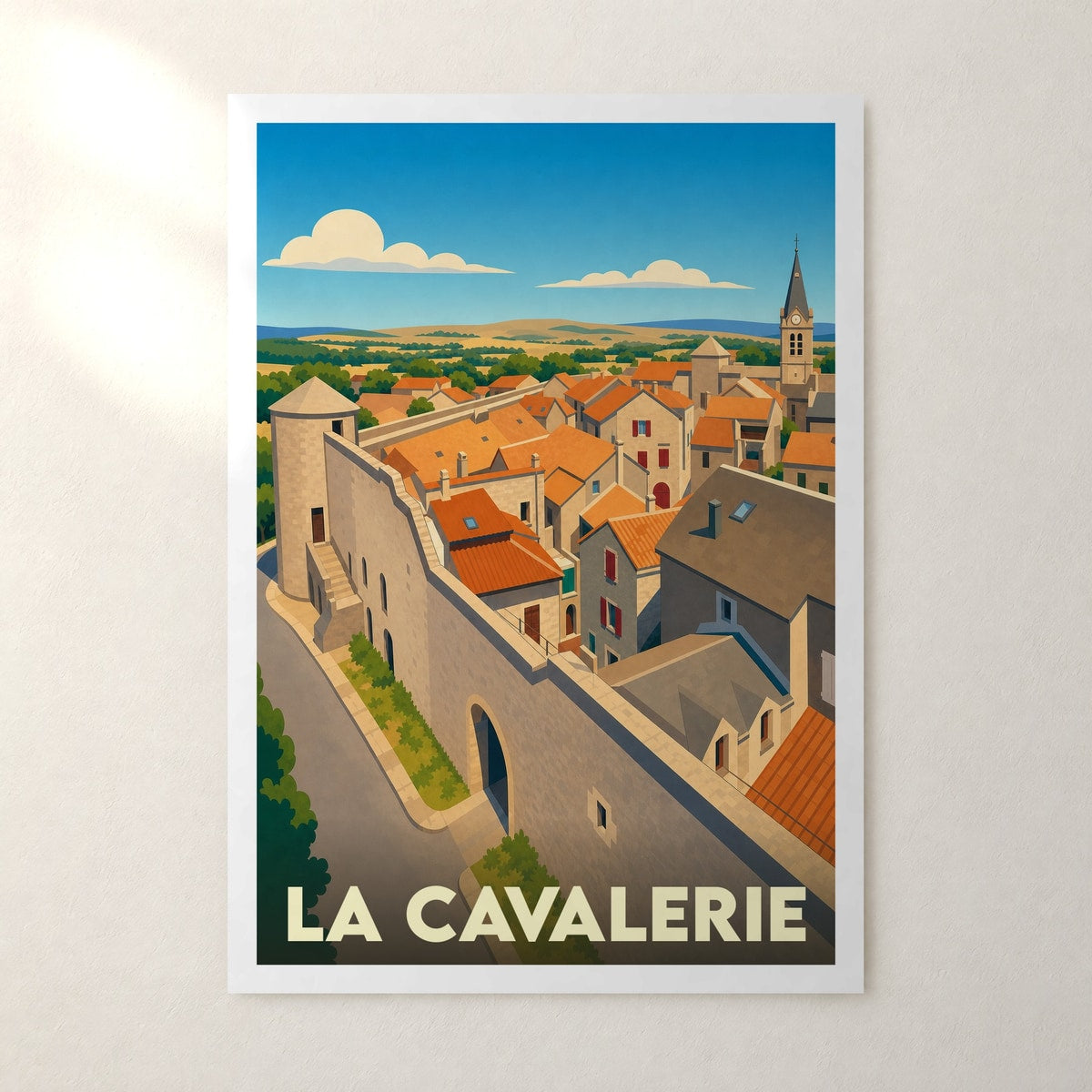 Affiche La Cavalerie – sans cadre, accrochée au mur