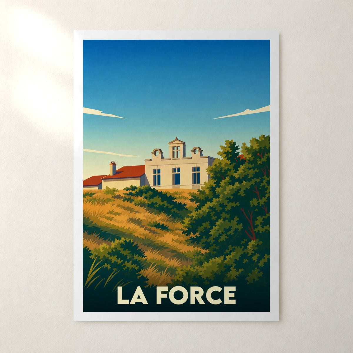 Affiche La Force – sans cadre, accrochée au mur