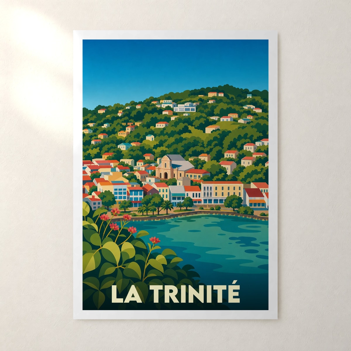 Affiche La Trinité – sans cadre, accrochée au mur
