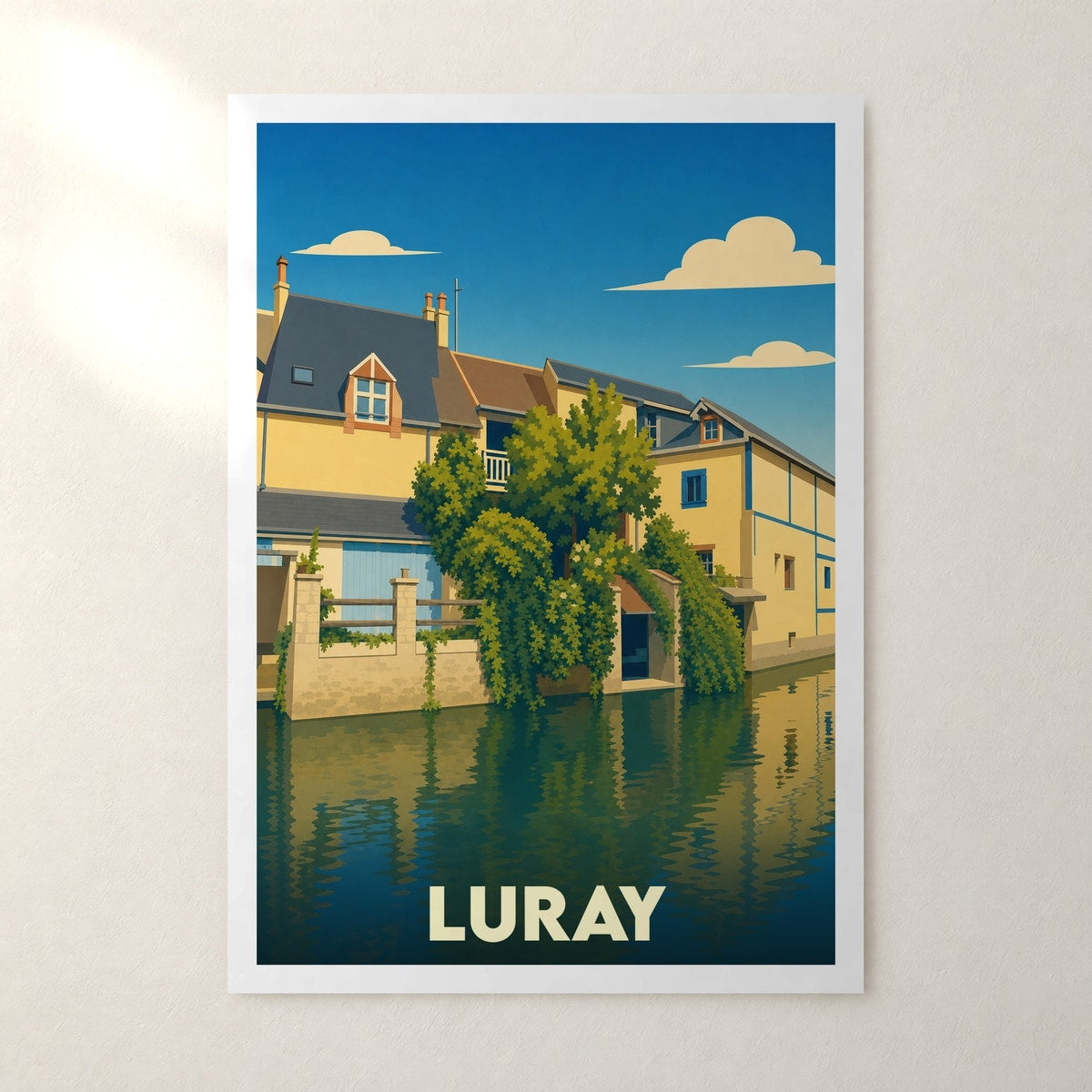 Affiche Luray – sans cadre, accrochée au mur