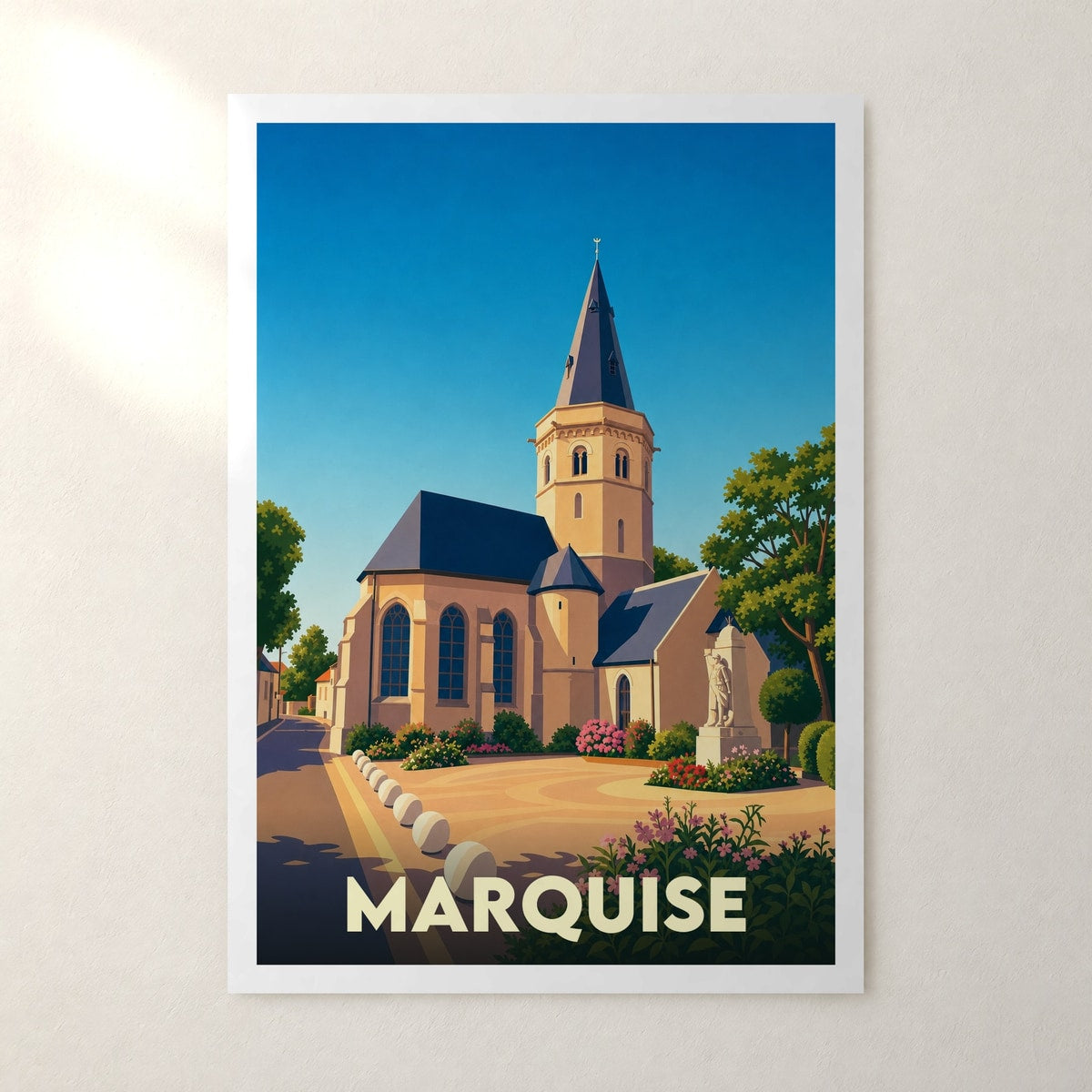 Affiche Marquise – sans cadre, accrochée au mur