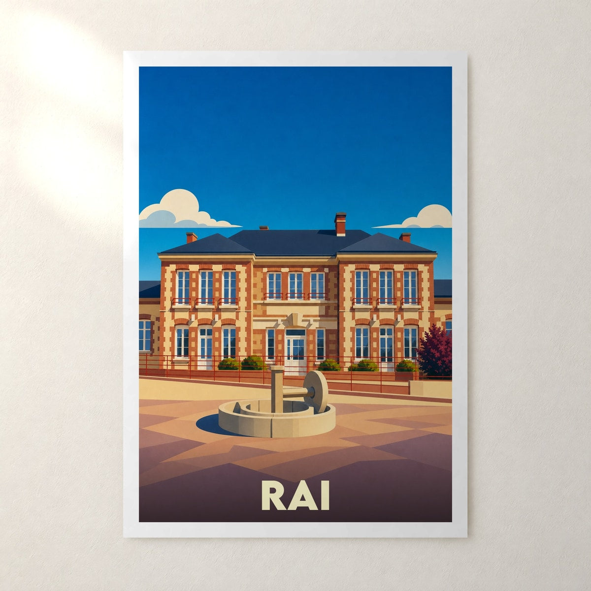 Affiche Rai – sans cadre, accrochée au mur