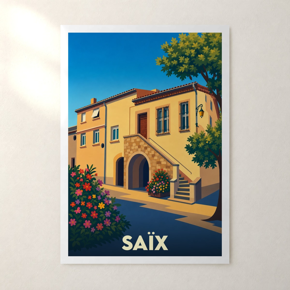 Affiche Saïx – sans cadre, accrochée au mur