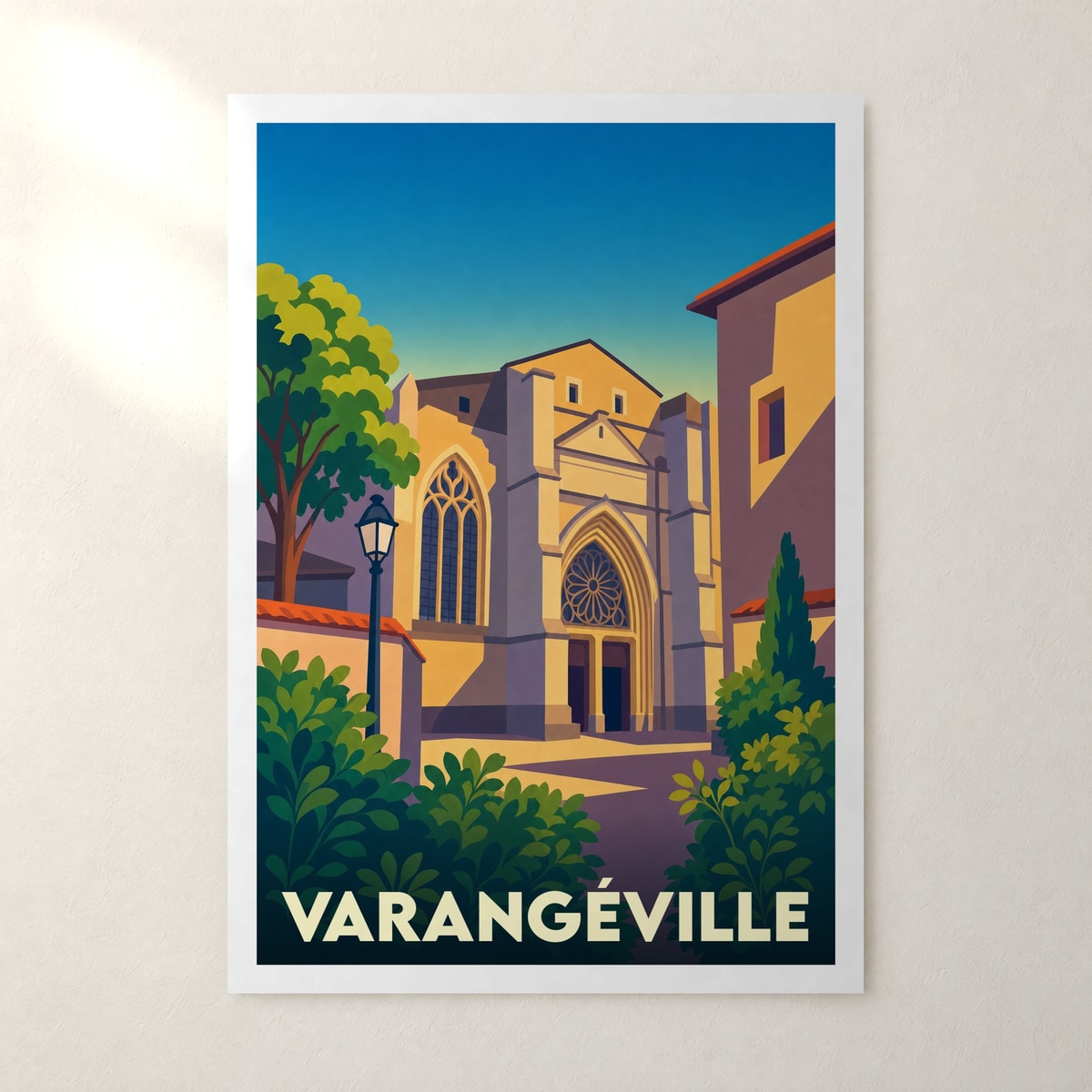 Affiche Varangéville – sans cadre, accrochée au mur