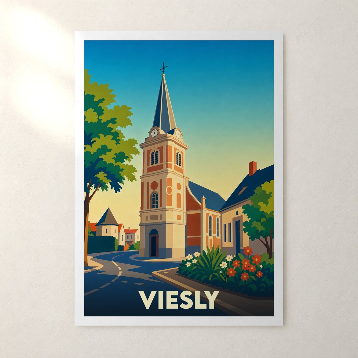 Affiche Viesly – sans cadre, accrochée au mur