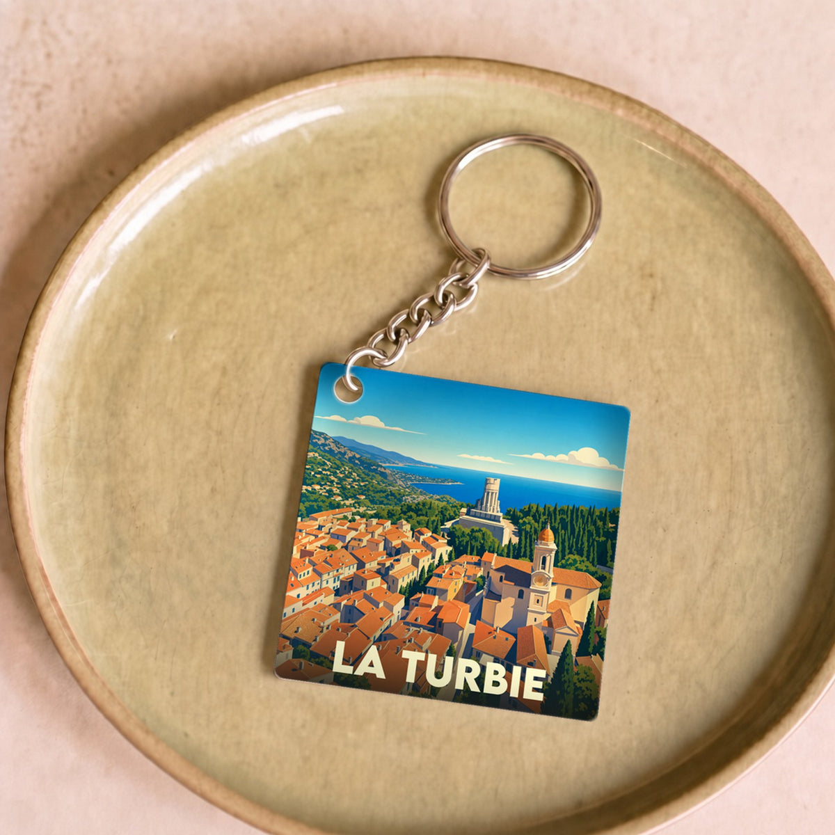 Porte-clés souvenir de La Turbie