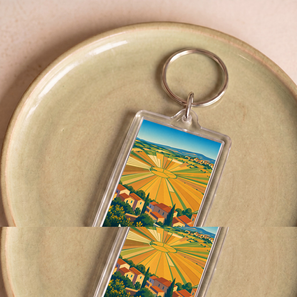 Porte-clés souvenir de Montady