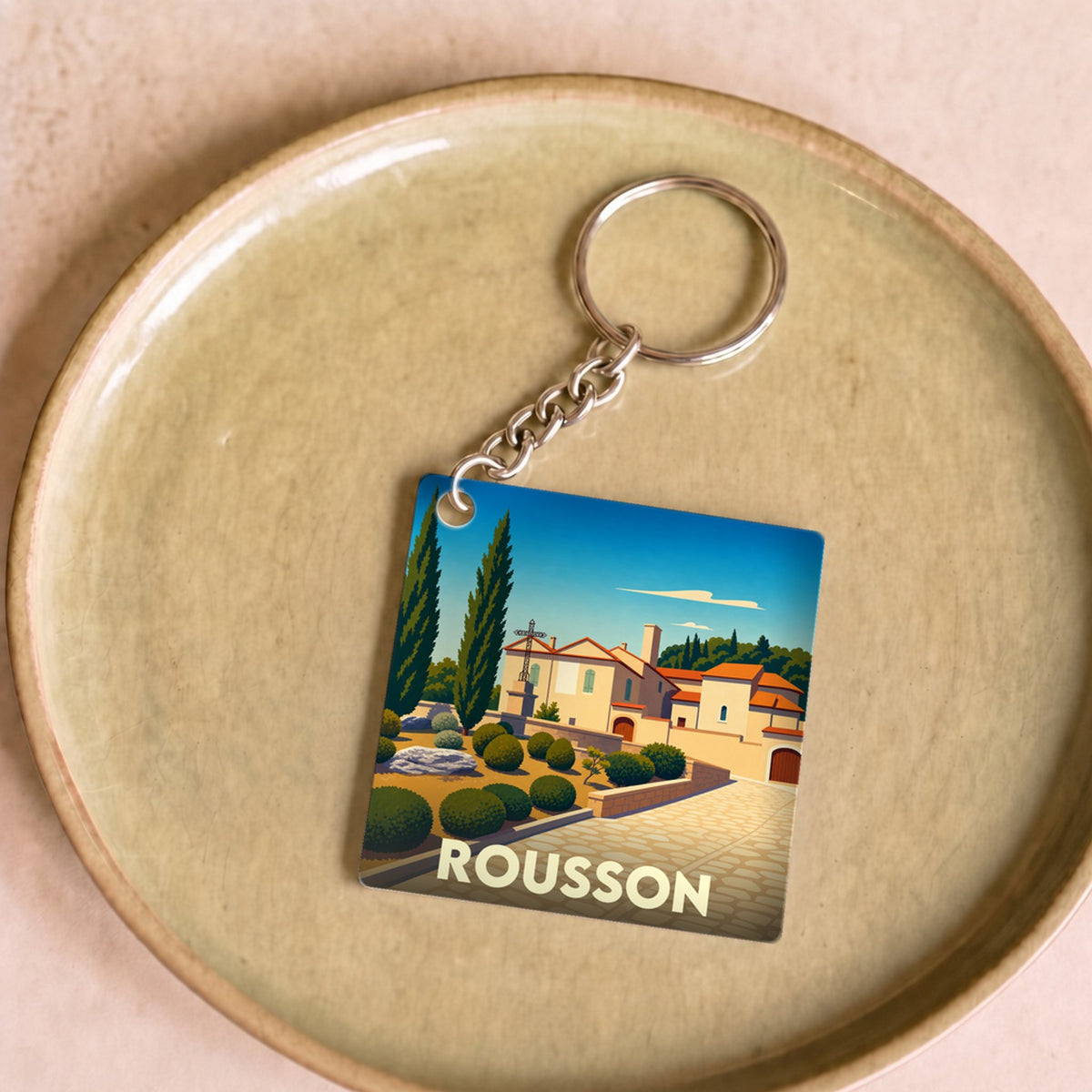 Porte-clés souvenir de Rousson
