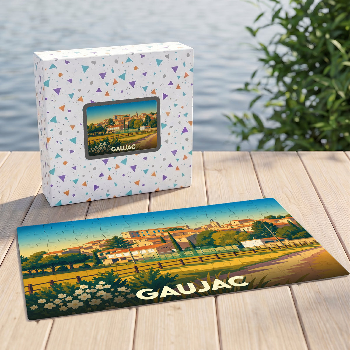 Puzzle souvenir de Gaujac