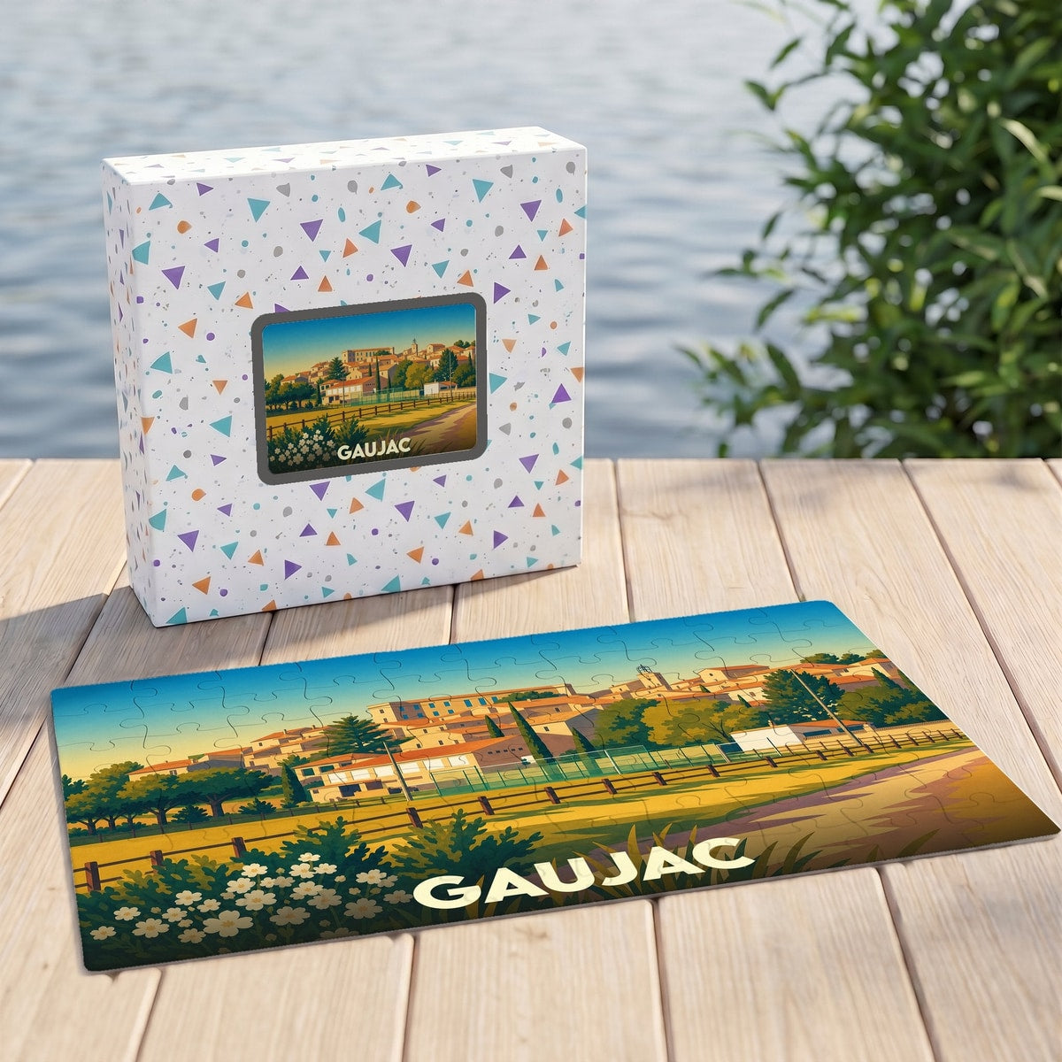 Puzzle souvenir de Gaujac