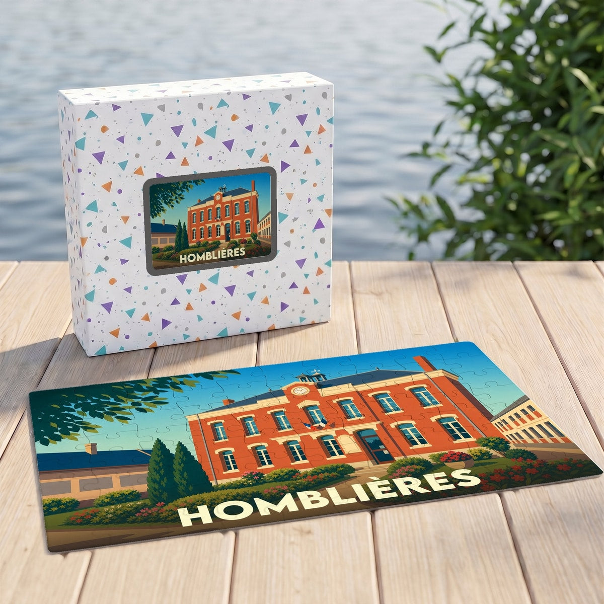 Puzzle souvenir de Homblières