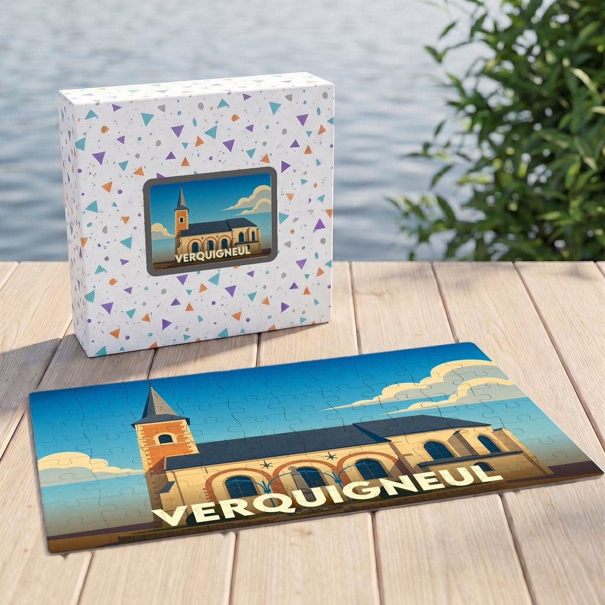 Puzzle souvenir de Verquigneul