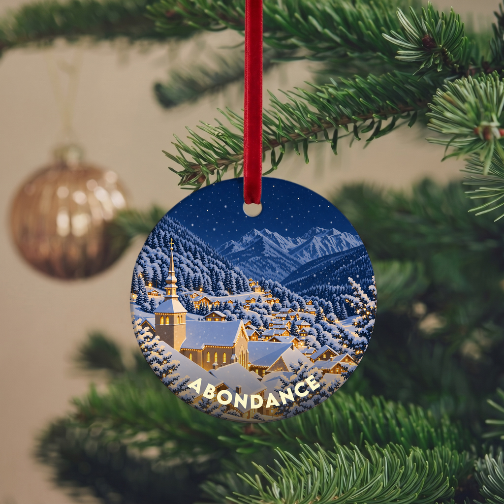 Suspension de Noël Abondance - version Nuit de Noël