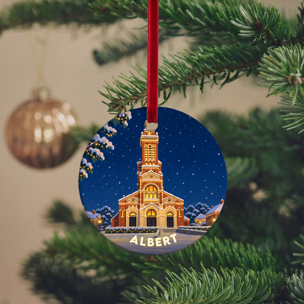 Suspension de Noël Albert - version Nuit de Noël