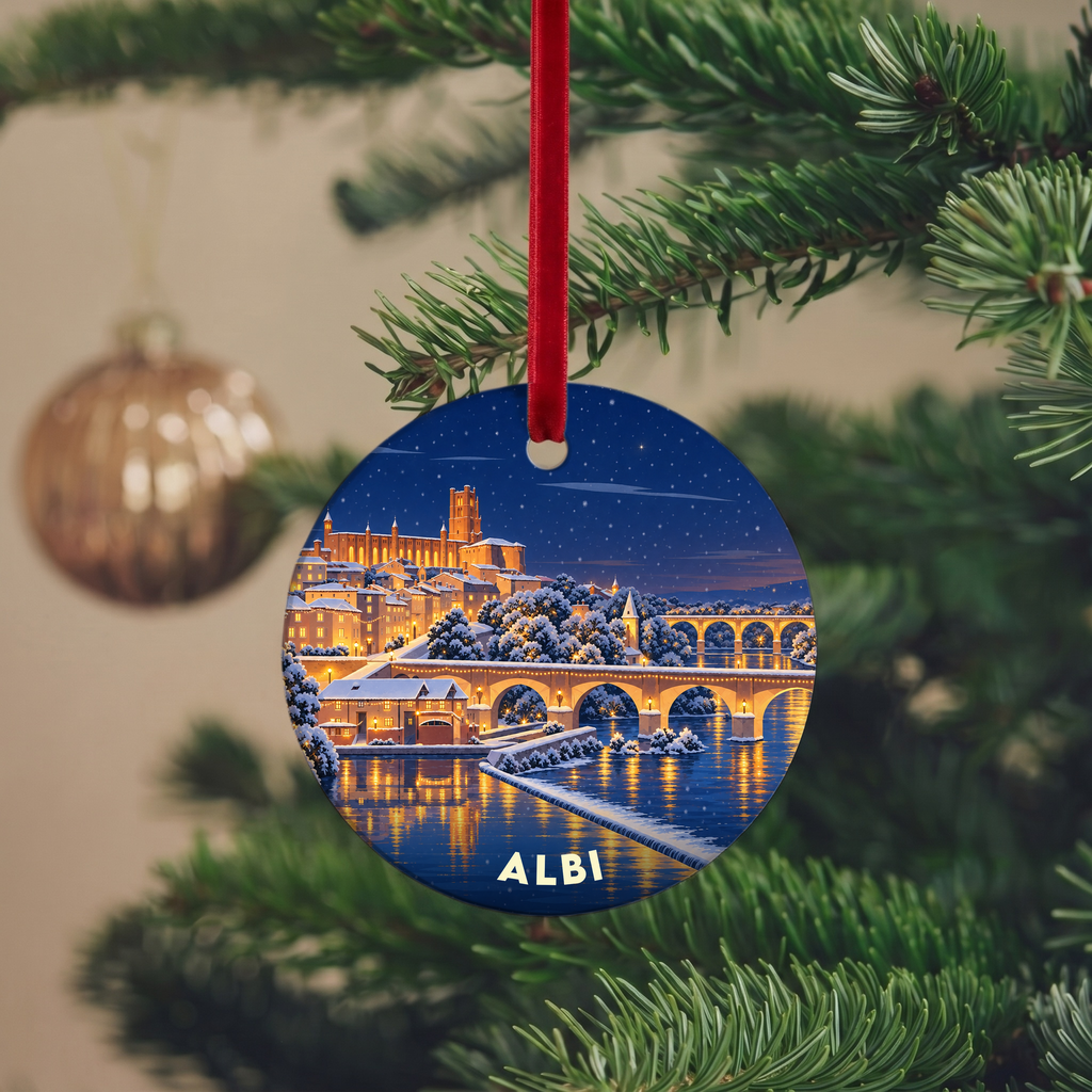 Suspension de Noël Albi - version Nuit de Noël