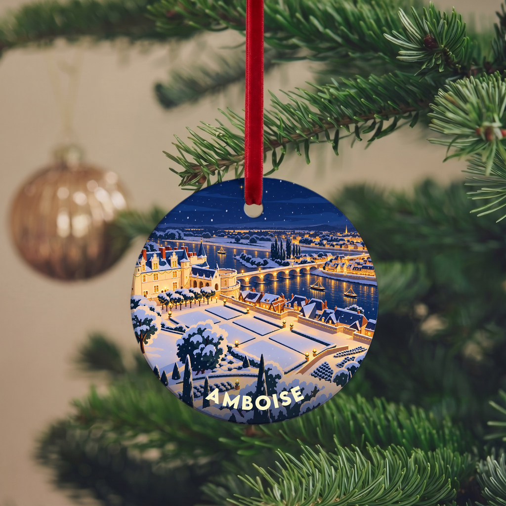 Suspension de Noël Amboise - version Nuit de Noël