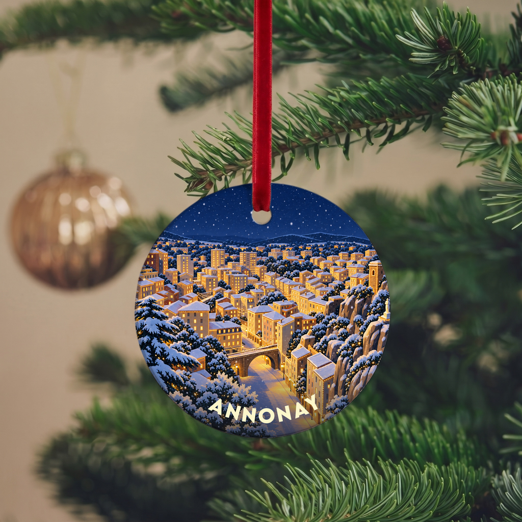 Suspension de Noël Annonay - version Nuit de Noël