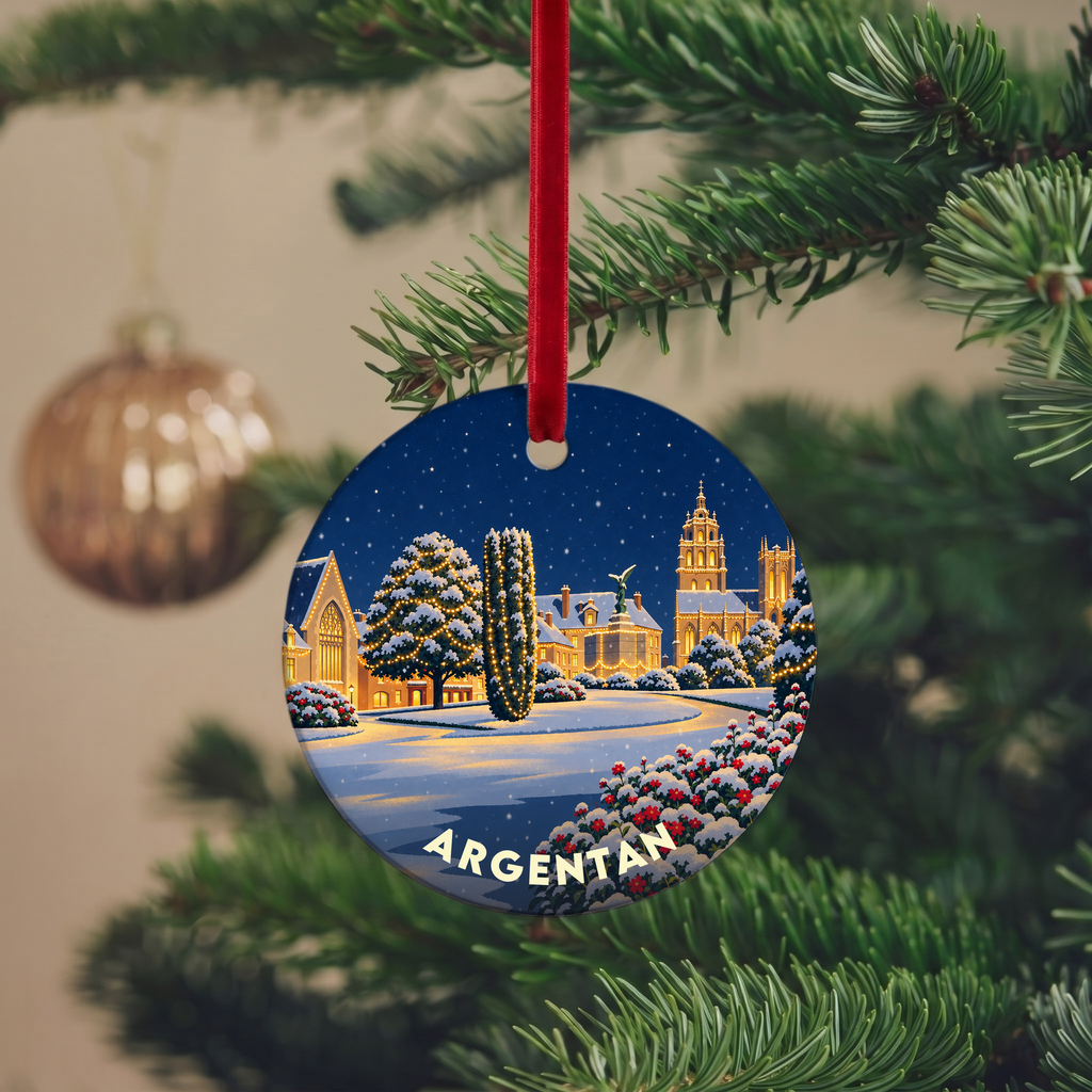 Suspension de Noël Argentan - version Nuit de Noël