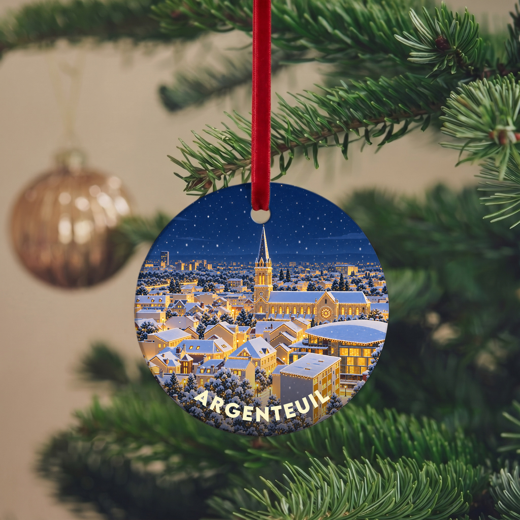 Suspension de Noël Argenteuil - version Nuit de Noël