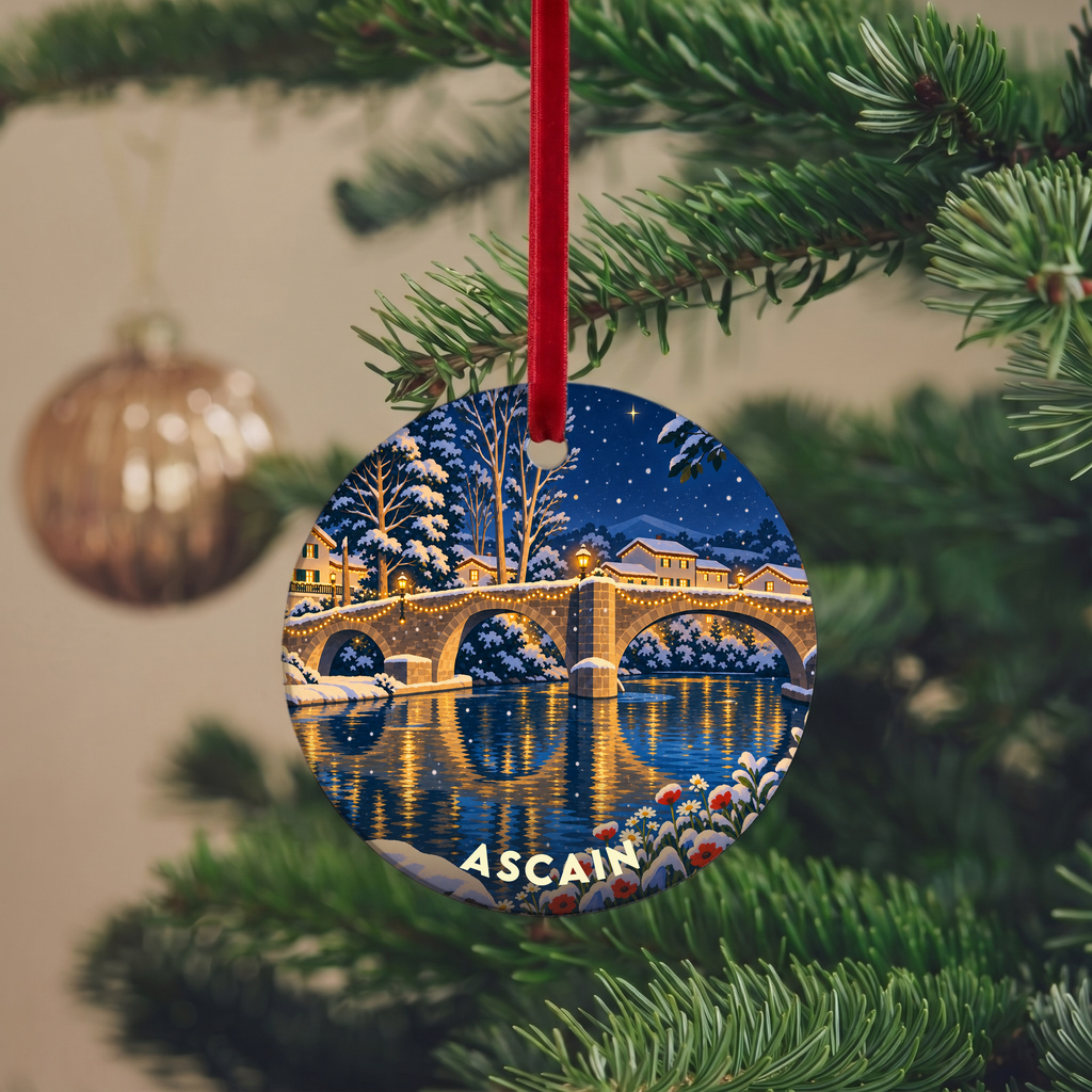 Suspension de Noël Ascain - version Nuit de Noël