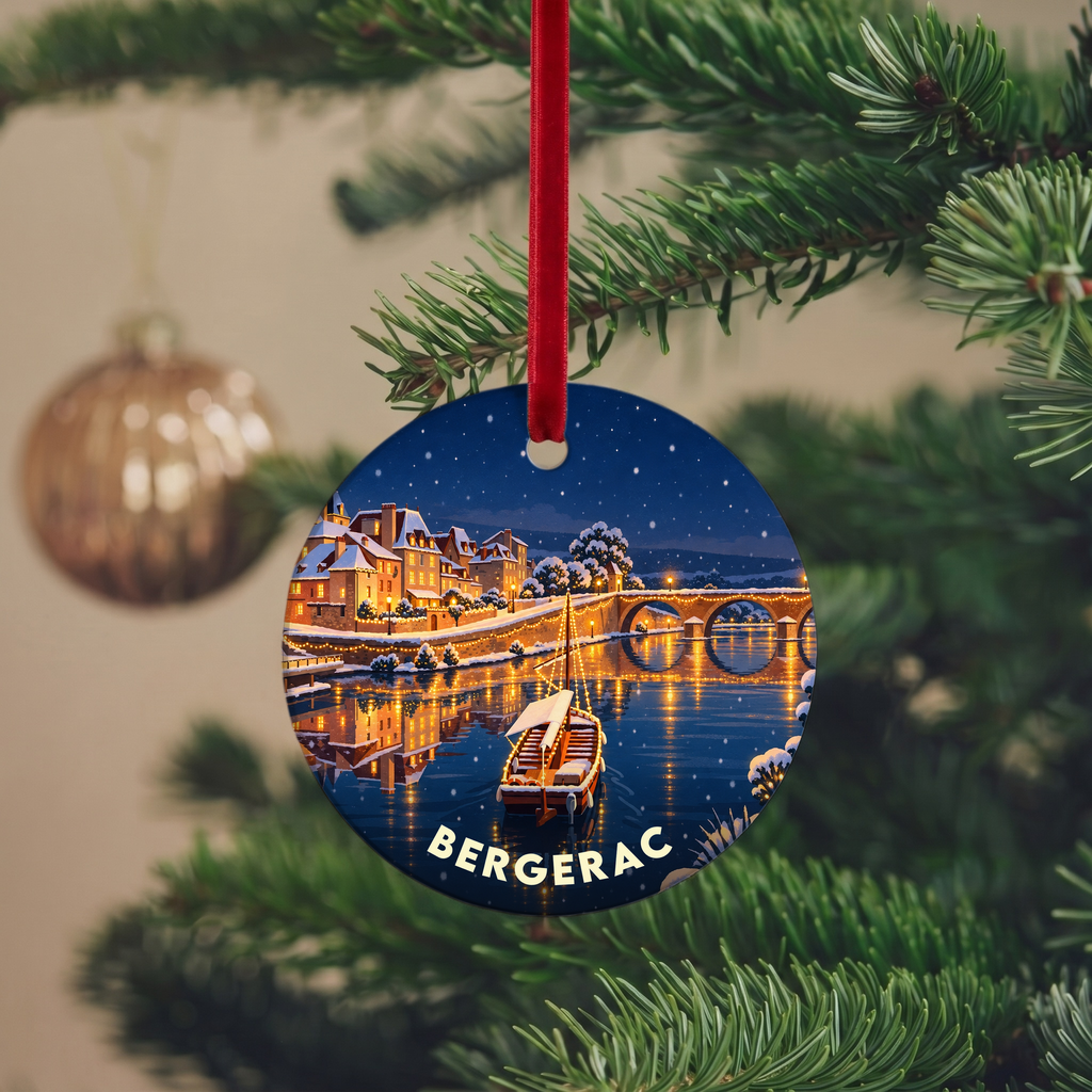 Suspension de Noël Bergerac - version Nuit de Noël