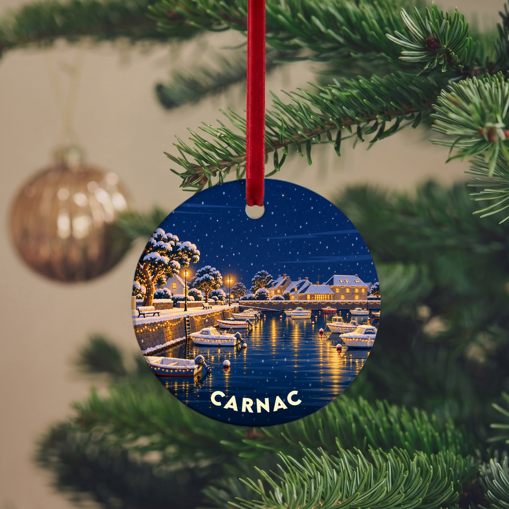 Suspension de Noël Carnac - version Nuit de Noël