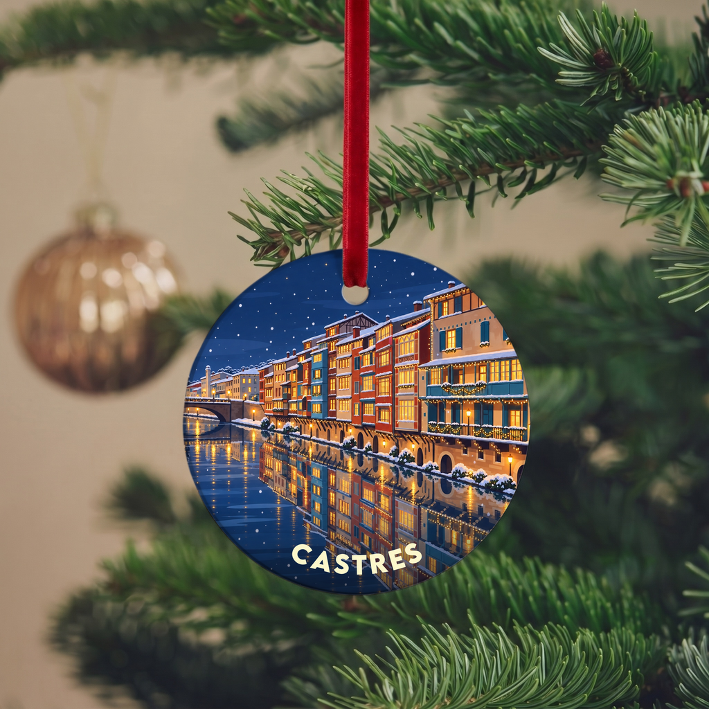 Suspension de Noël Castres - version Nuit de Noël