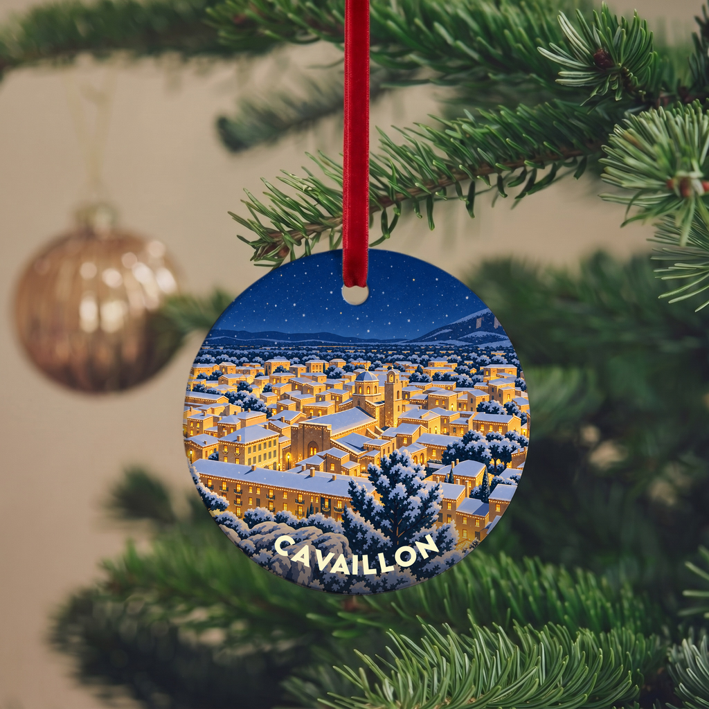 Suspension de Noël Cavaillon - version Nuit de Noël