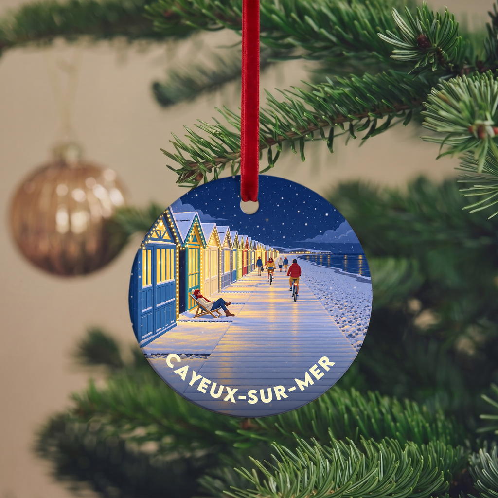 Suspension de Noël Cayeux-sur-Mer - version Nuit de Noël