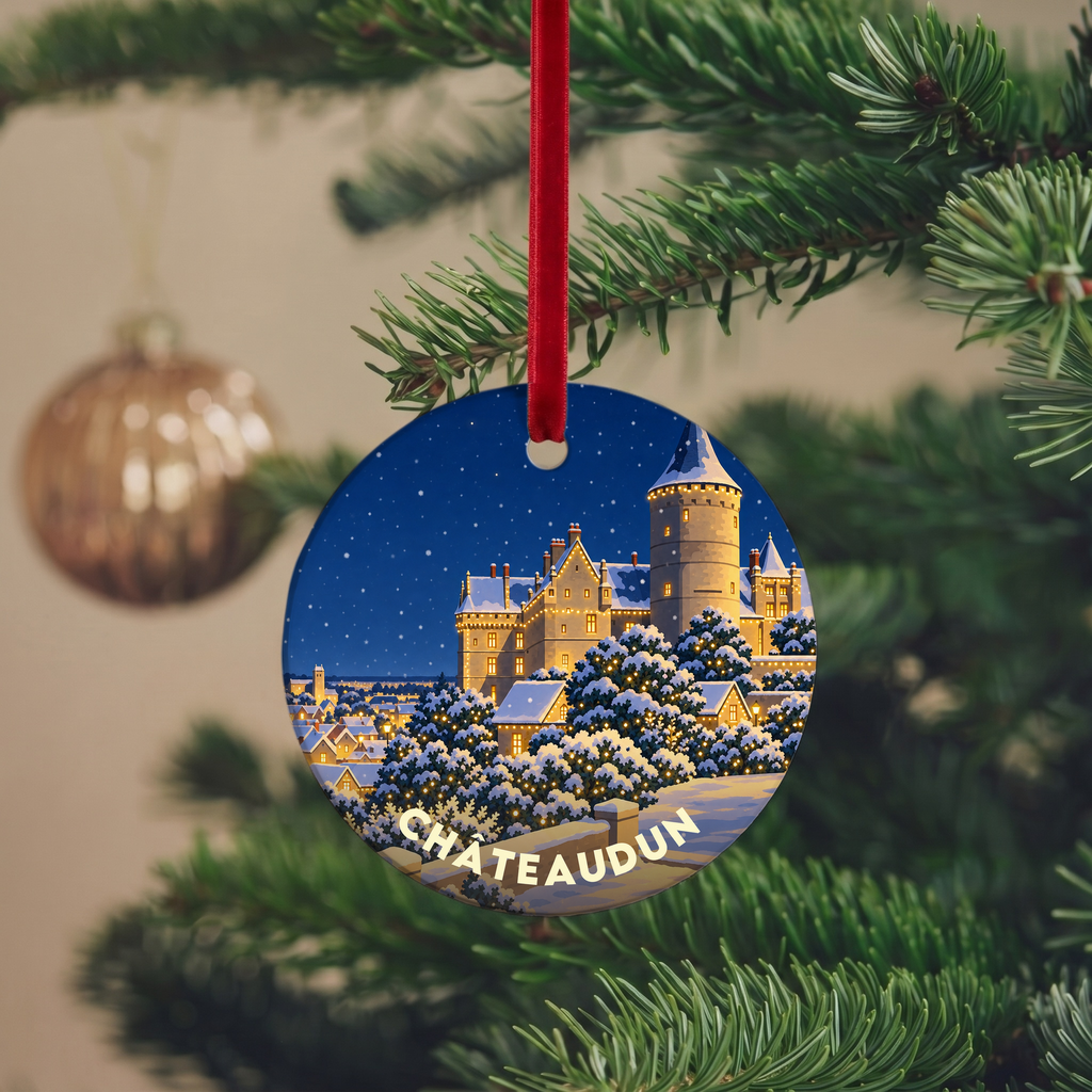 Suspension de Noël Châteaudun - version Nuit de Noël