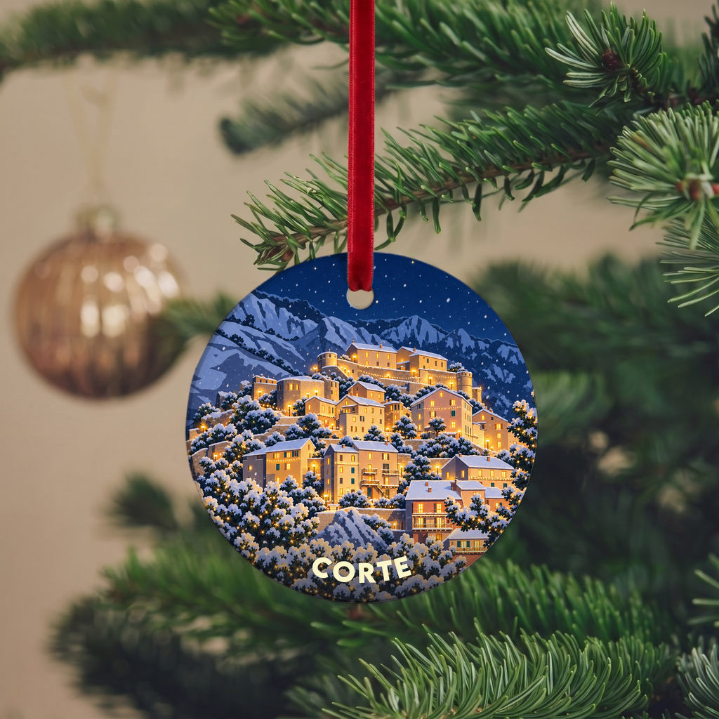 Suspension de Noël Corte - version Nuit de Noël