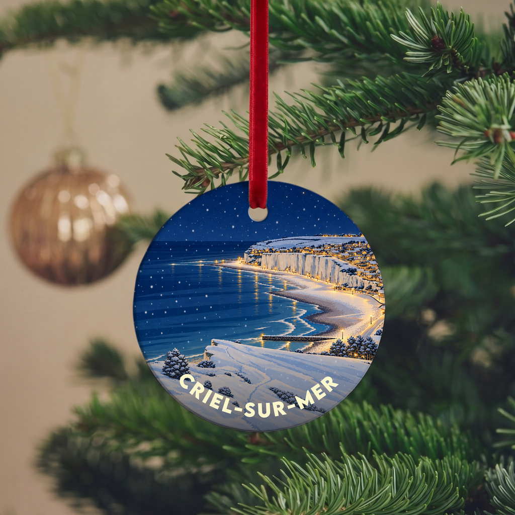 Suspension de Noël Criel-sur-Mer - version Nuit de Noël