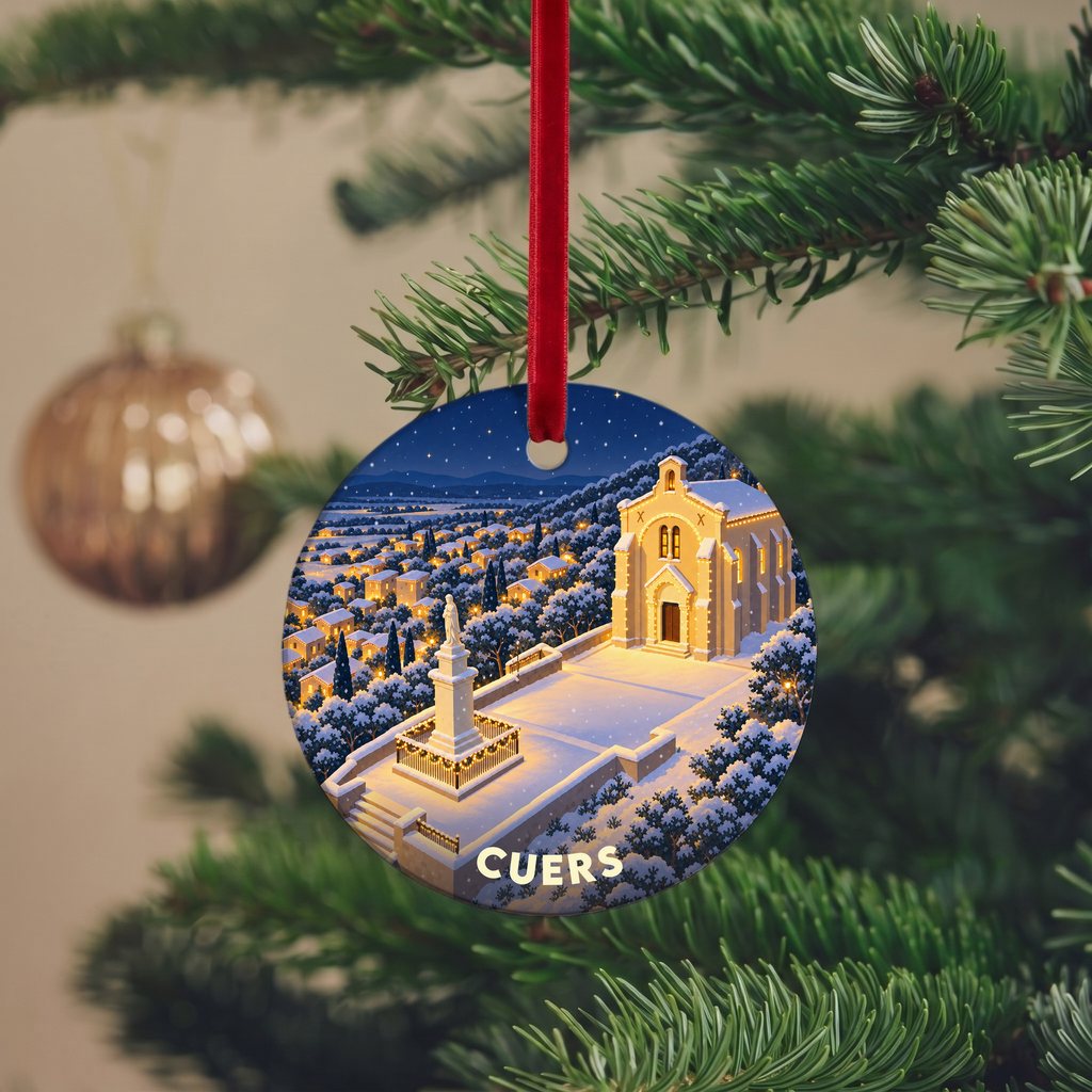 Suspension de Noël Cuers - version Nuit de Noël