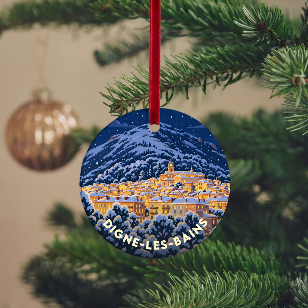 Suspension de Noël Digne-les-Bains - version Nuit de Noël