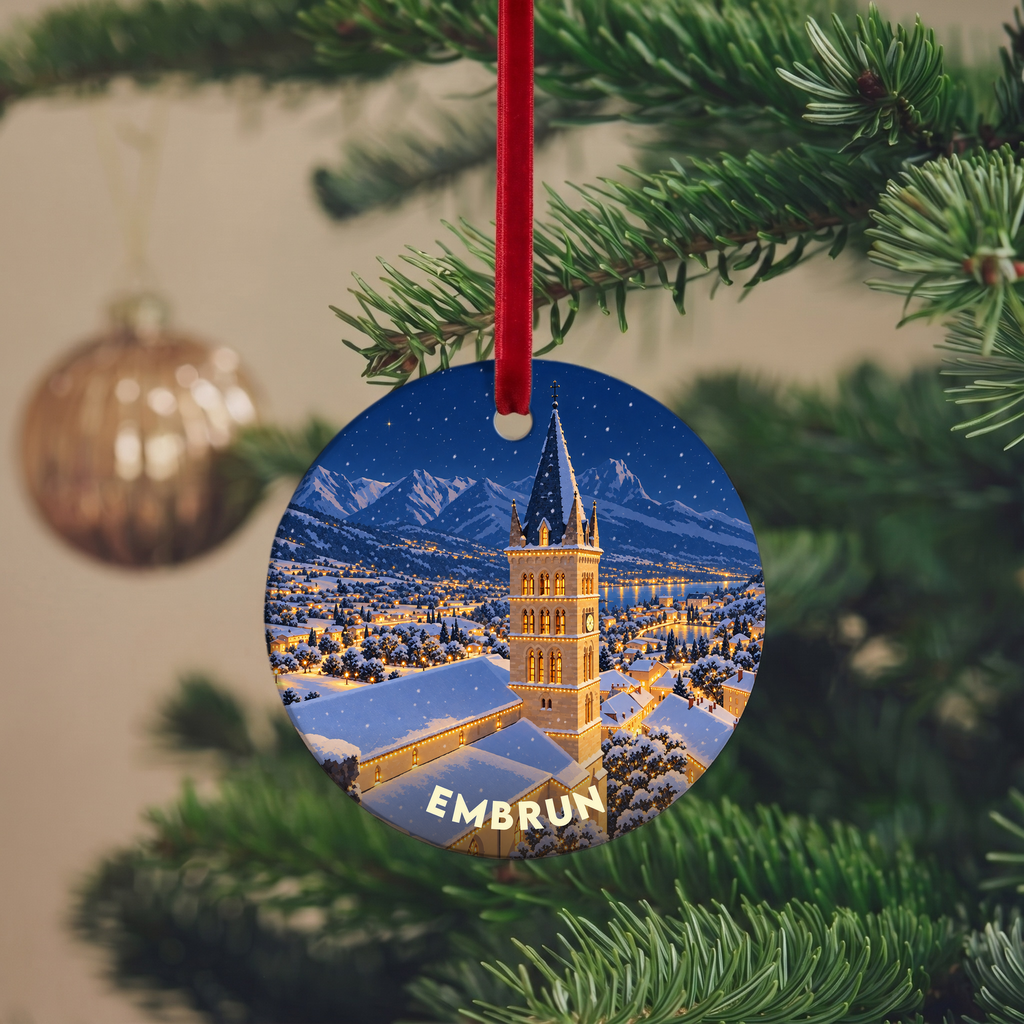 Suspension de Noël Embrun - version Nuit de Noël