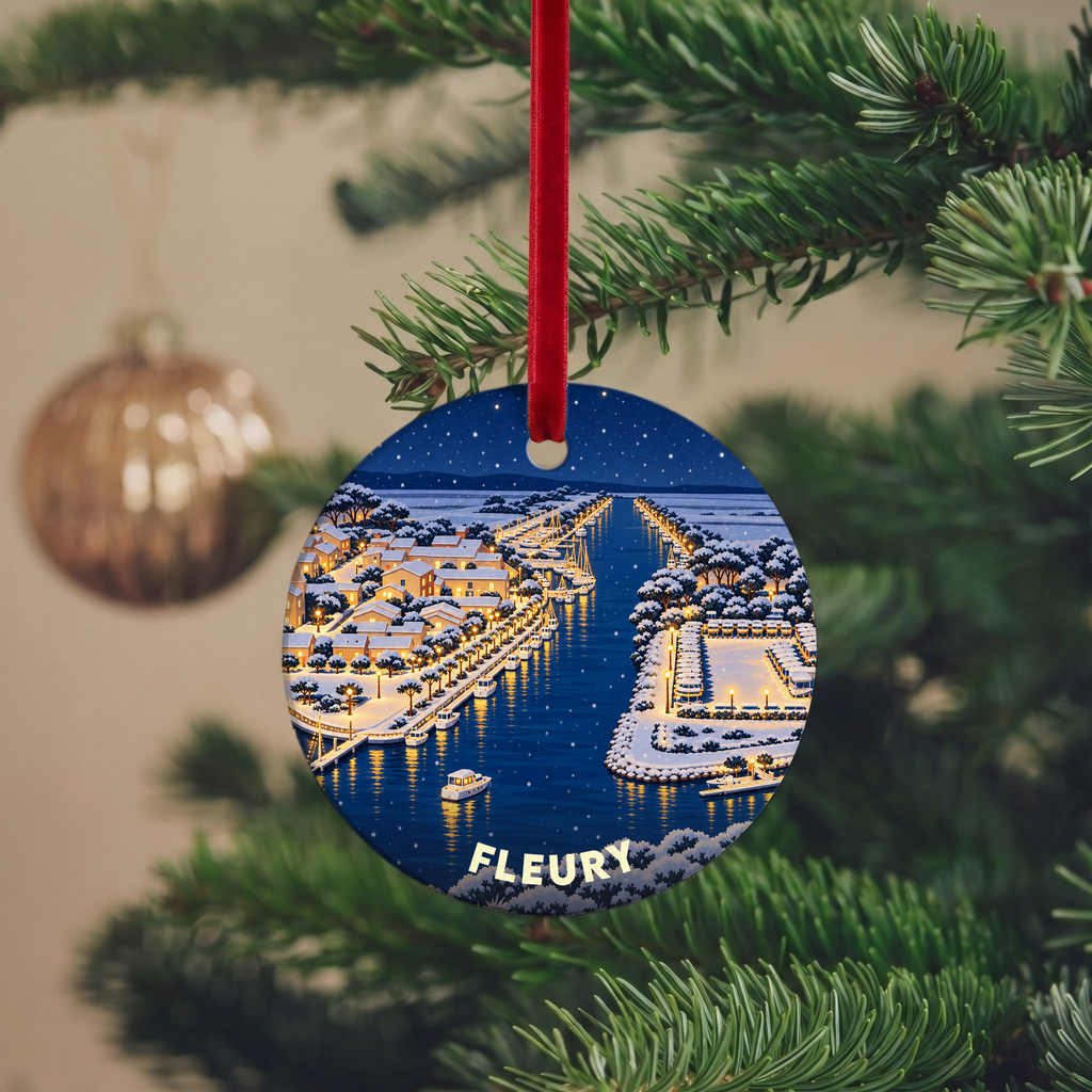 Suspension de Noël Fleury - version Nuit de Noël