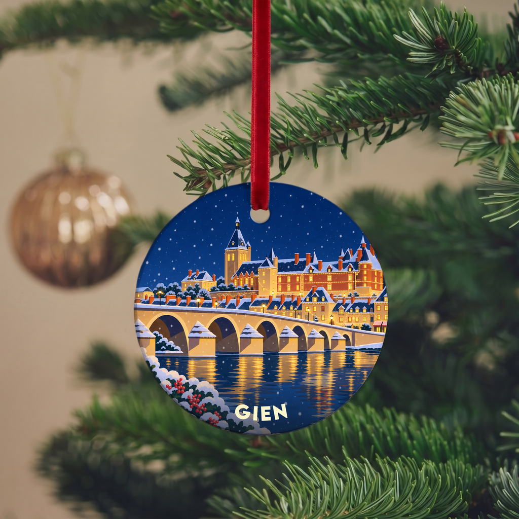 Suspension de Noël Gien - version Nuit de Noël
