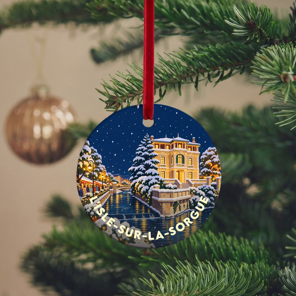 Suspension de Noël L'Isle-sur-la-Sorgue - version Nuit de Noël