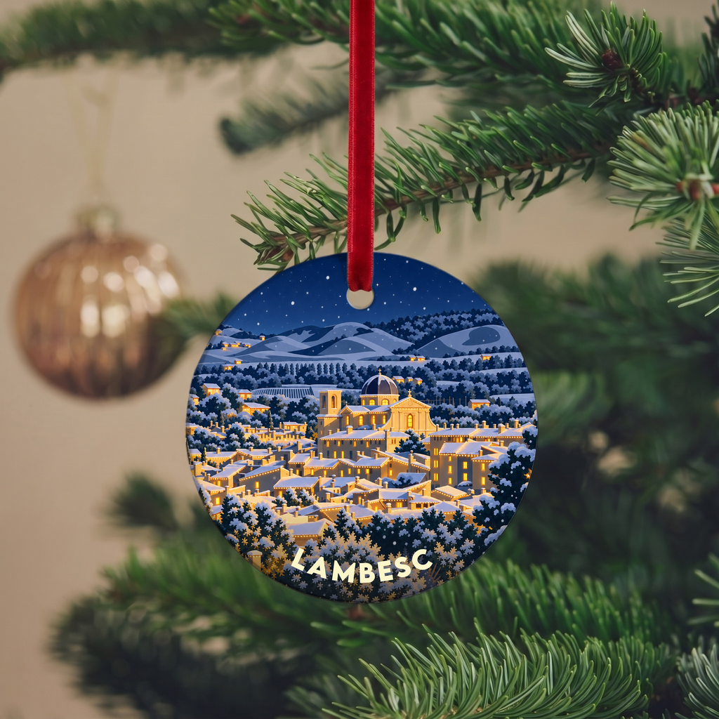 Suspension de Noël Lambesc - version Nuit de Noël