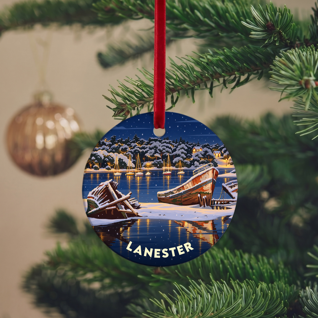 Suspension de Noël Lanester - version Nuit de Noël