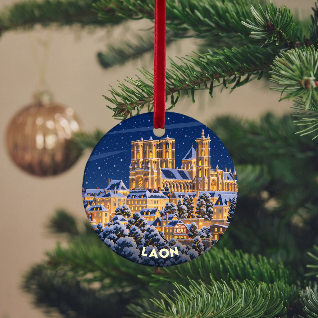 Suspension de Noël Laon - version Nuit de Noël