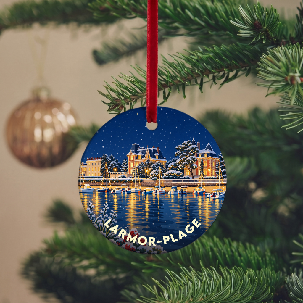 Suspension de Noël Larmor-Plage - version Nuit de Noël
