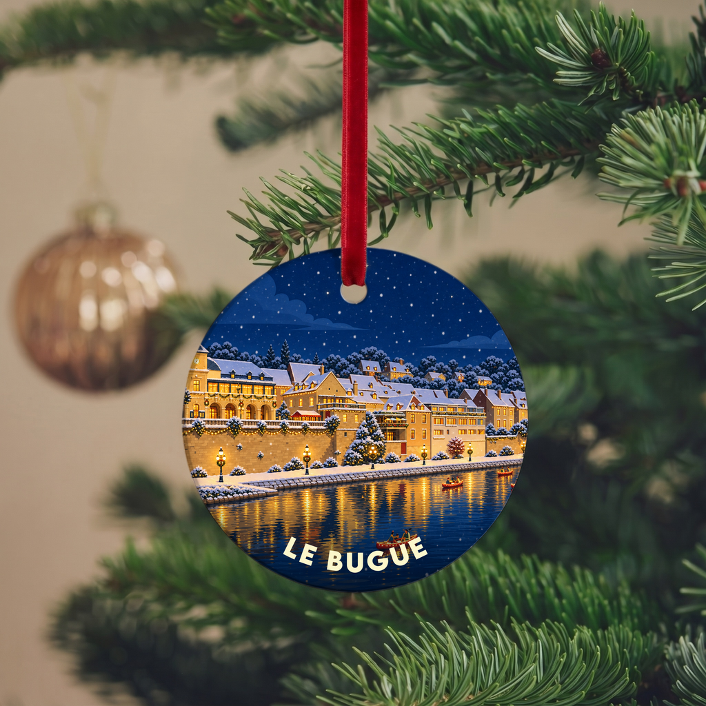 Suspension de Noël Le Bugue - version Nuit de Noël
