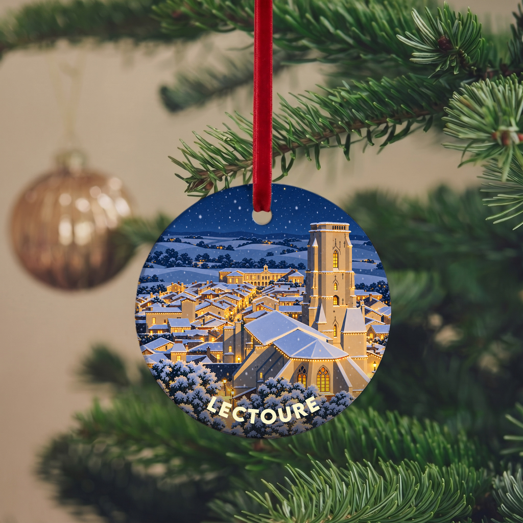 Suspension de Noël Lectoure - version Nuit de Noël