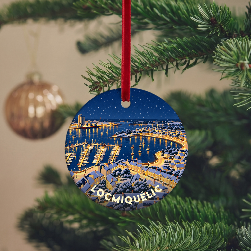 Suspension de Noël Locmiquélic - version Nuit de Noël
