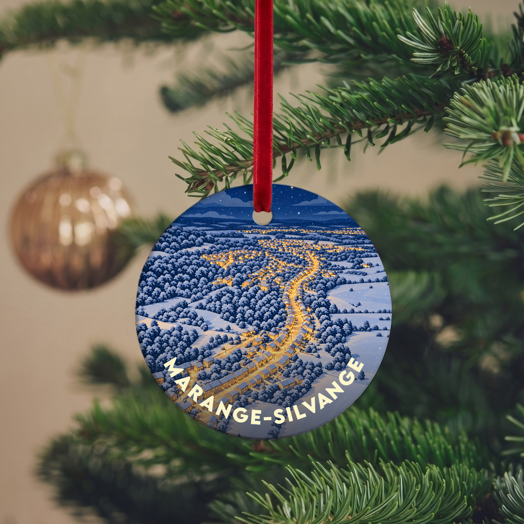 Suspension de Noël Marange-Silvange - version Nuit de Noël