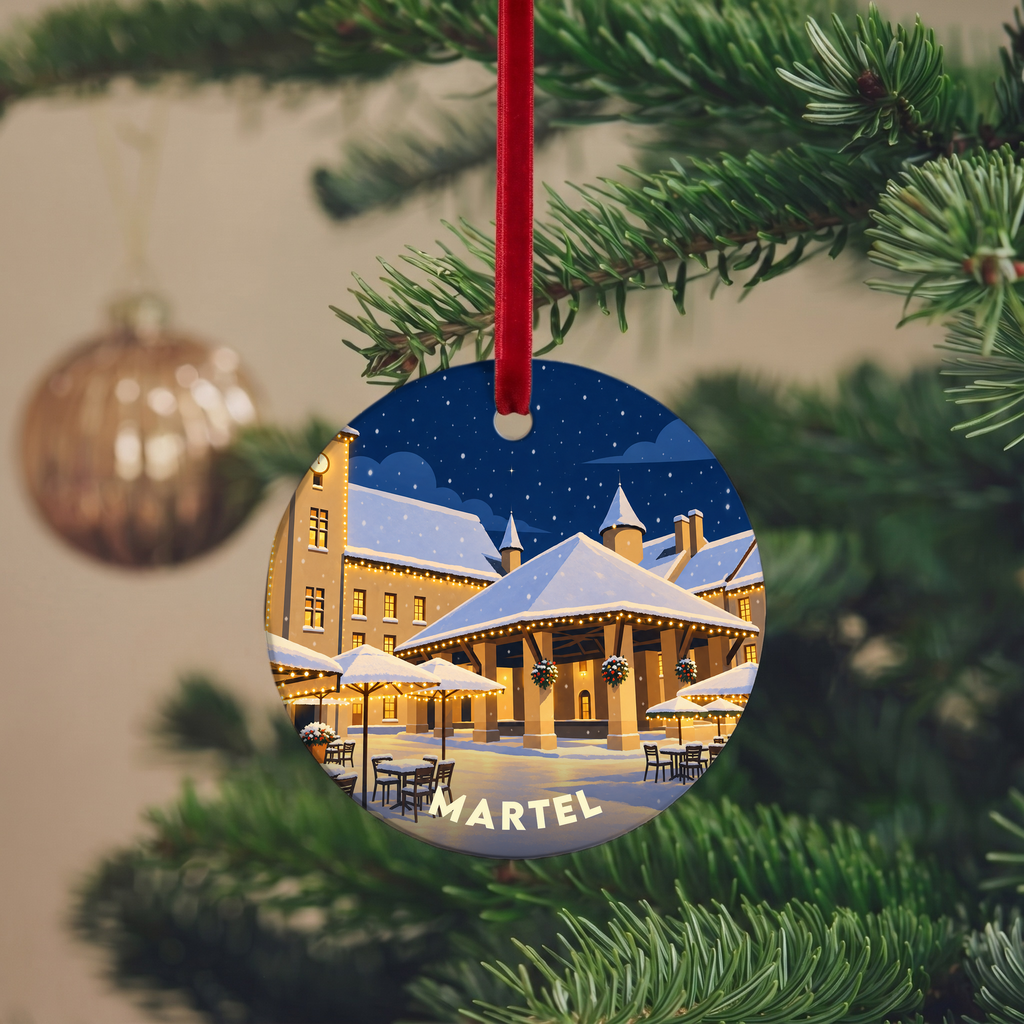 Suspension de Noël Martel - version Nuit de Noël